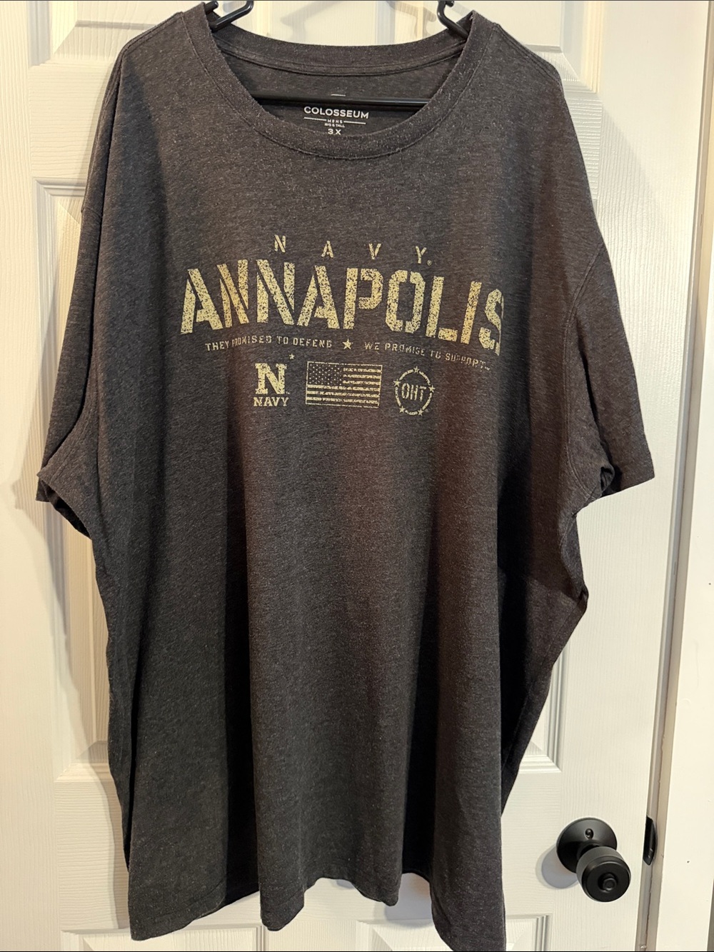 Colosseum Charcoal Annapolis Graphic Tee